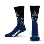 NFL Black Men's Wave Sock
