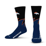 NFL Black Men's Wave Sock