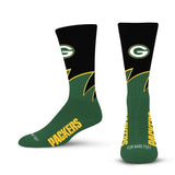NFL Black Men's Wave Sock