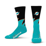 NFL Black Men's Wave Sock