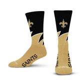NFL Black Men's Wave Sock
