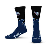 NFL Black Men's Wave Sock
