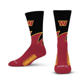 NFL Black Men's Wave Sock
