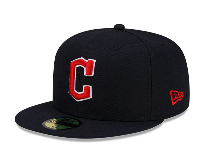 MLB Cleveland Guardians New Era Authentic Collection On-Field 59FIFTY Fitted Hat Road