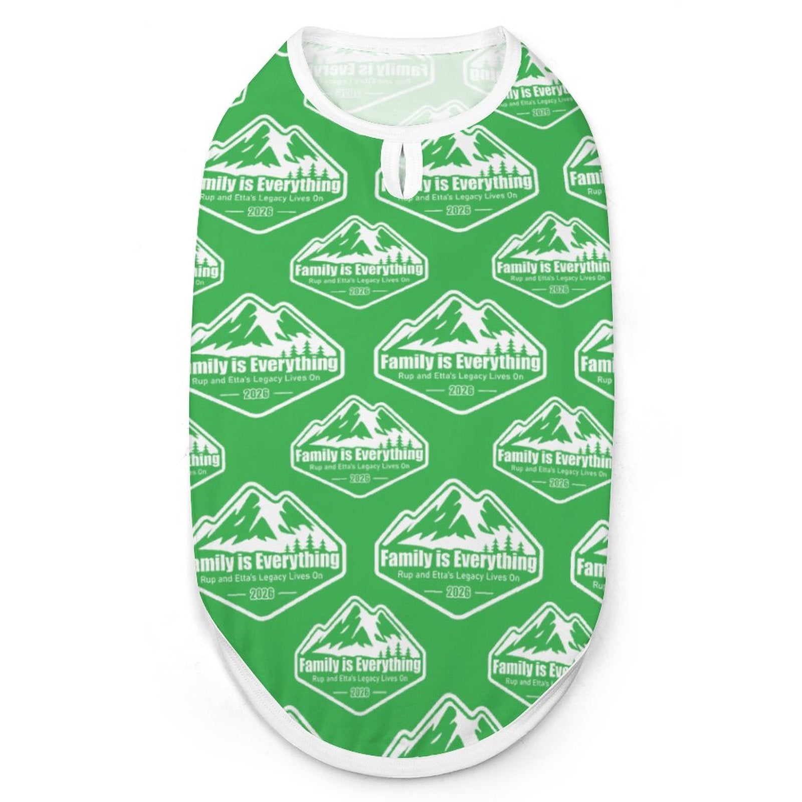 Family Reunion Custom Dog Vests- Pet Tank Tops (All-Over Printing)