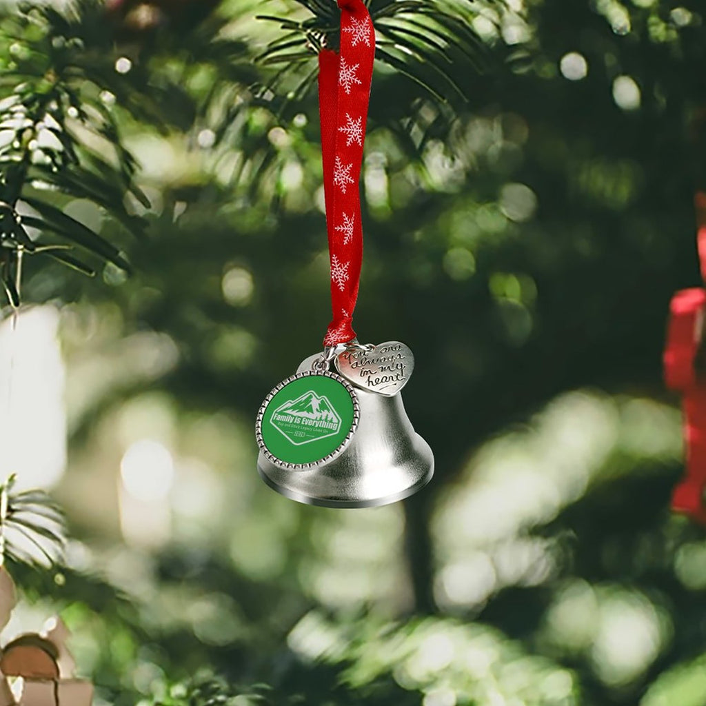 Reunion Christmas Bell Ornament