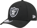Las Vegas Raiders NFL New Era Men's 9FORTY Black Snapback Hat
