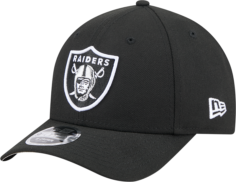 Las Vegas Raiders NFL New Era Men's 9FORTY Black Snapback Hat