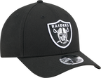Las Vegas Raiders NFL New Era Men's 9FORTY Black Snapback Hat