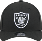 Las Vegas Raiders NFL New Era Men's 9FORTY Black Snapback Hat