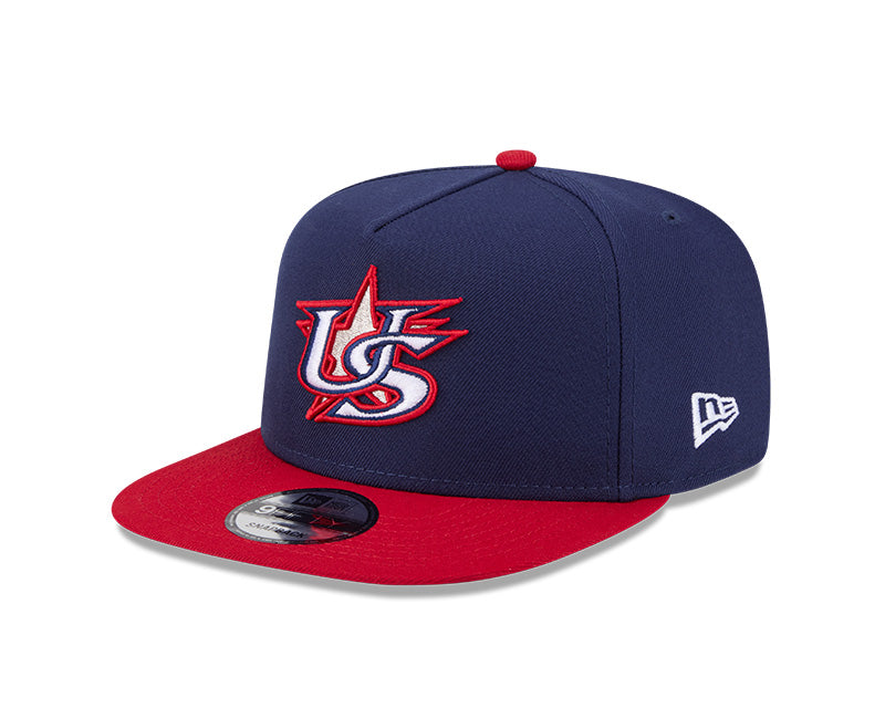 New Era Team USA 2026 World Baseball Classic 9FIFTY A-Frame Snapback