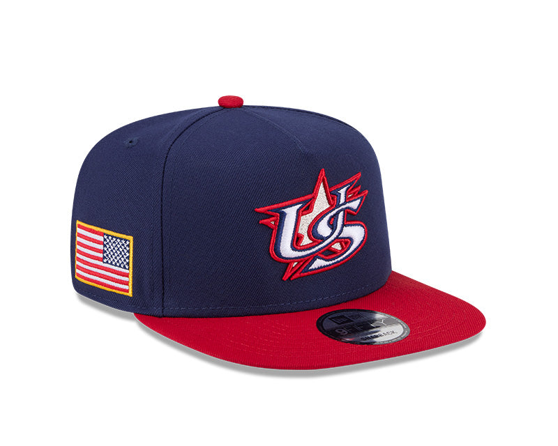 New Era Team USA 2026 World Baseball Classic 9FIFTY A-Frame Snapback