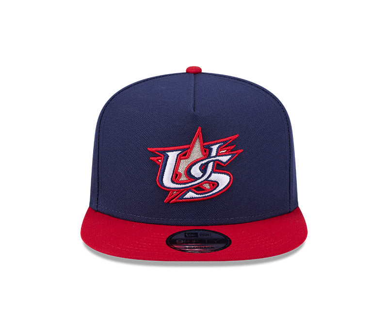 New Era Team USA 2026 World Baseball Classic 9FIFTY A-Frame Snapback