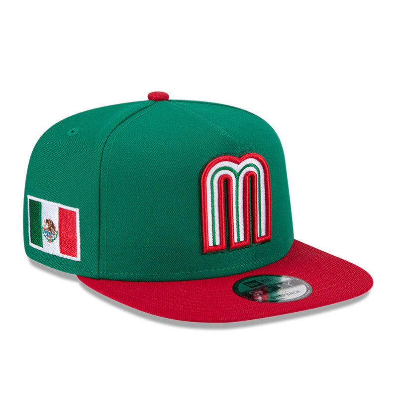 New Era Team Mexico 2026 World Baseball Classic 9FIFTY A-Frame Snapback