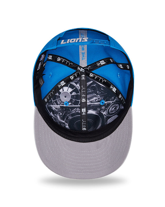New Era 2026 NFL Draft On Stage Pre-Curved 9FIFTY Snapback Hat Lions