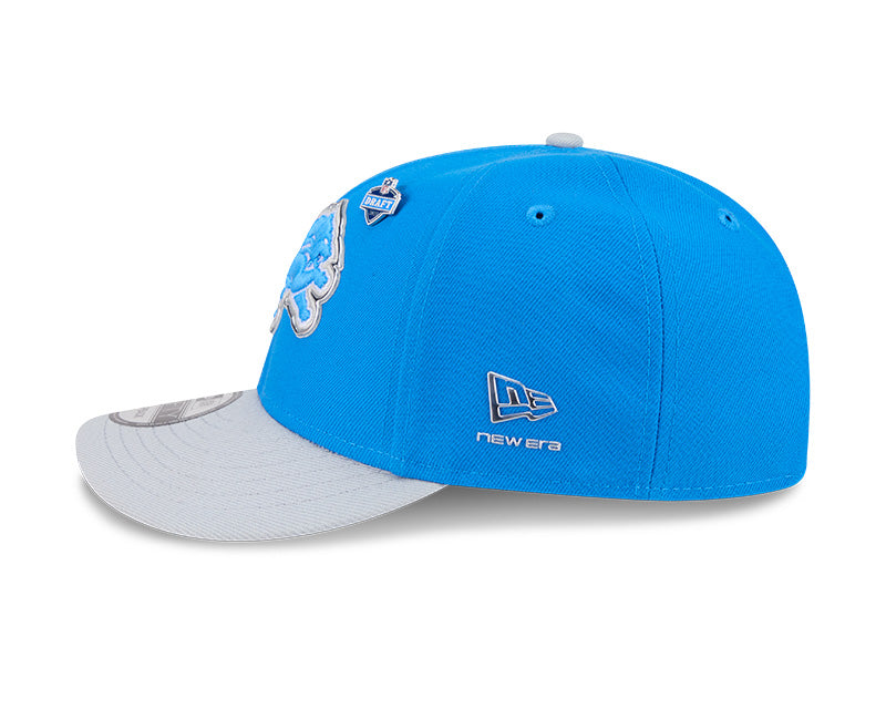 New Era 2026 NFL Draft On Stage Pre-Curved 9FIFTY Snapback Hat Lions