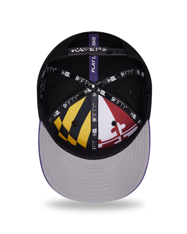 New Era 2026 NFL Draft On Stage Pre-Curved 9FIFTY Snapback Hat Ravens