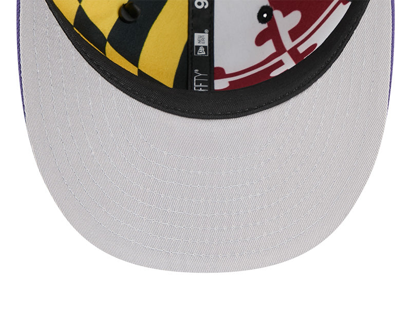 New Era 2026 NFL Draft On Stage Pre-Curved 9FIFTY Snapback Hat Ravens