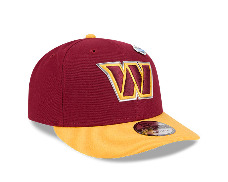 New Era 2026 NFL Draft On Stage Pre-Curved 9FIFTY Snapback Hat Commanders