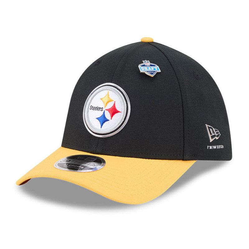 New Era 2026 NFL Draft 39THIRTY M-Crown Flex-Fit Hat Steelers