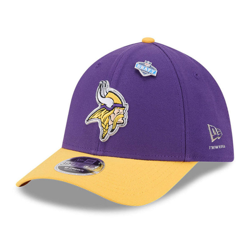 New Era 2026 NFL Draft 39THIRTY M-Crown Flex-Fit Hat Vikings