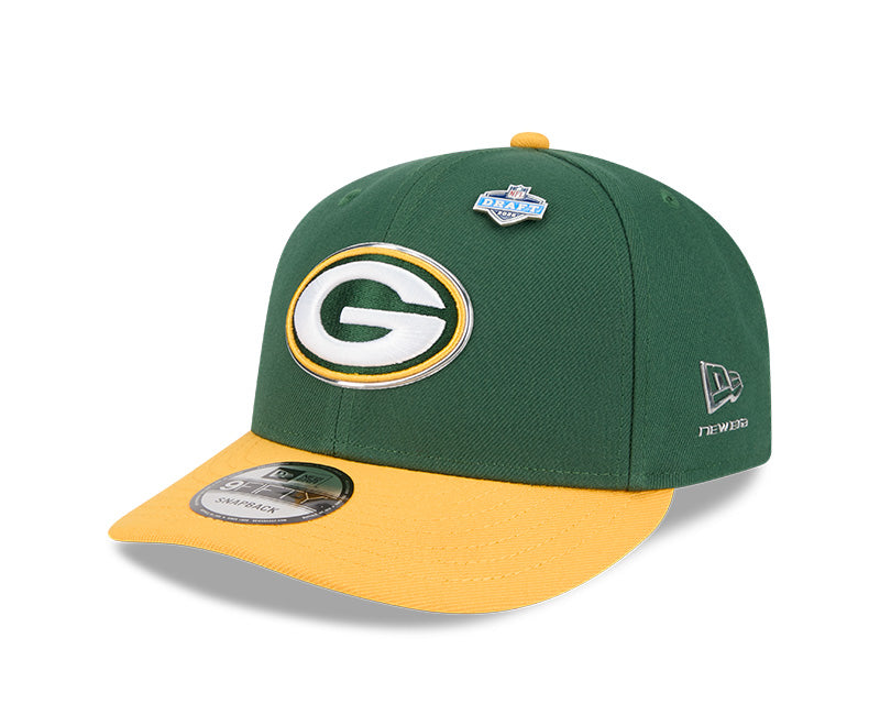 New Era 2026 NFL Draft On Stage Pre-Curved 9FIFTY Snapback Hat Packers
