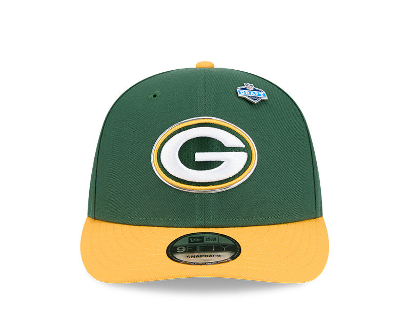 New Era 2026 NFL Draft On Stage Pre-Curved 9FIFTY Snapback Hat Packers