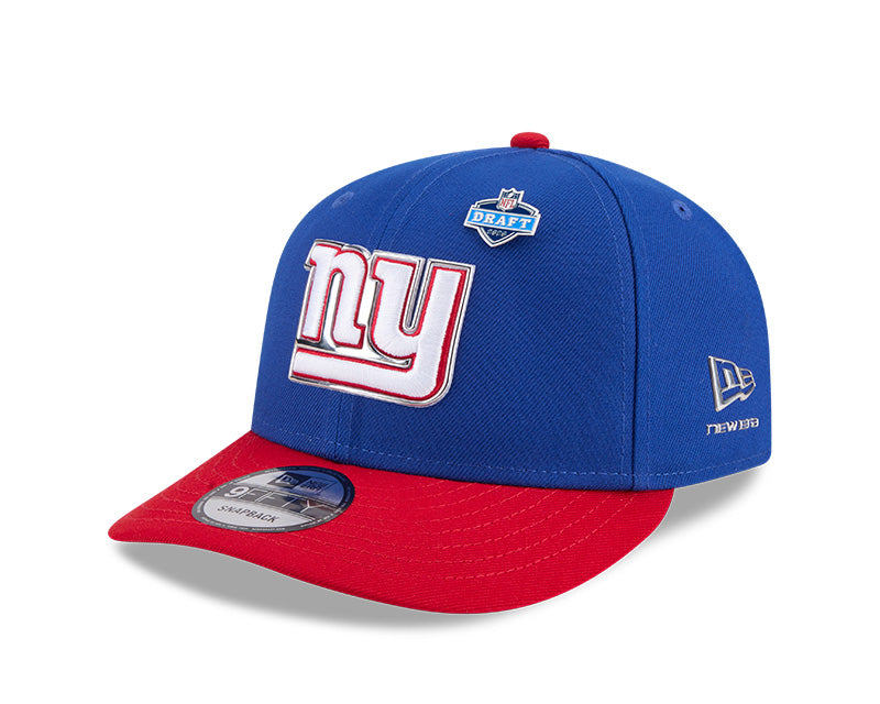 New Era 2026 NFL Draft On Stage Pre-Curved 9FIFTY Snapback Hat Giants