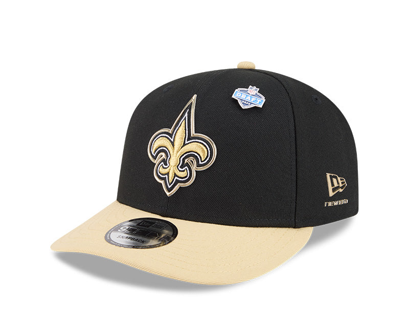 New Era 2026 NFL Draft On Stage Pre-Curved 9FIFTY Snapback Hat Saints