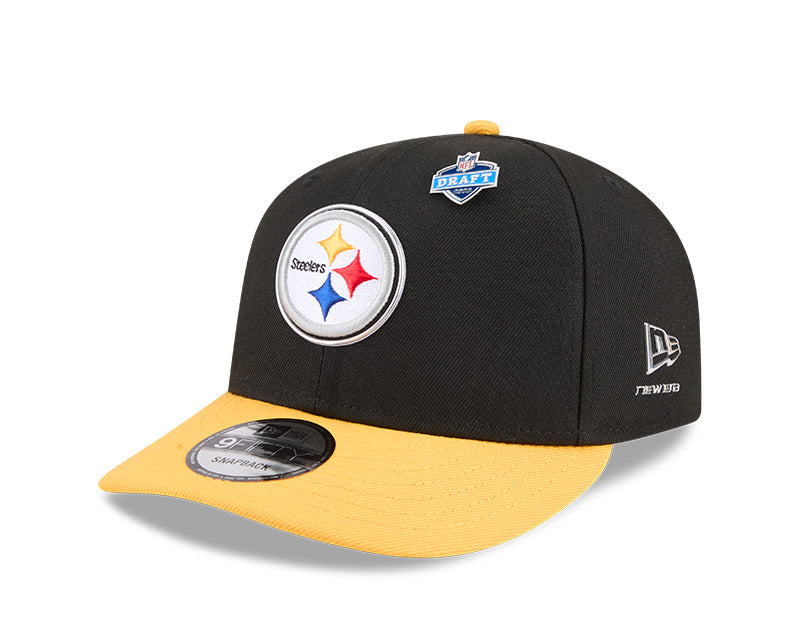 New Era 2026 NFL Draft On Stage Pre-Curved 9FIFTY Snapback Hat Steelers