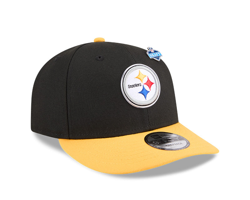 New Era 2026 NFL Draft On Stage Pre-Curved 9FIFTY Snapback Hat Steelers