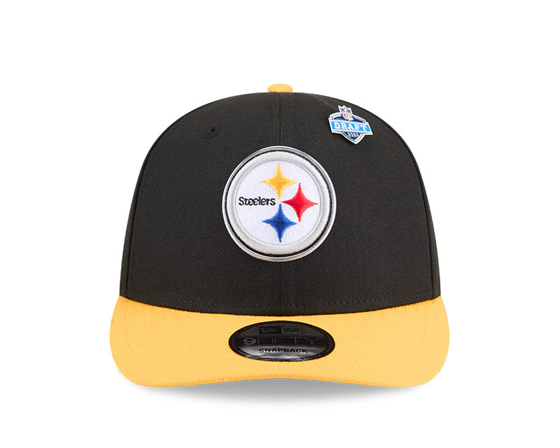 New Era 2026 NFL Draft On Stage Pre-Curved 9FIFTY Snapback Hat Steelers