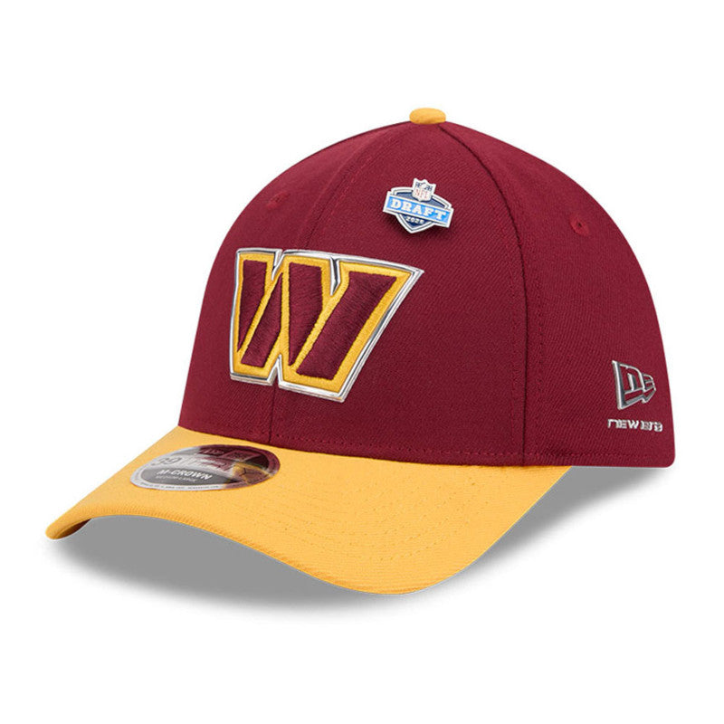 New Era 2026 NFL Draft 39THIRTY M-Crown Flex-Fit Hat Commanders