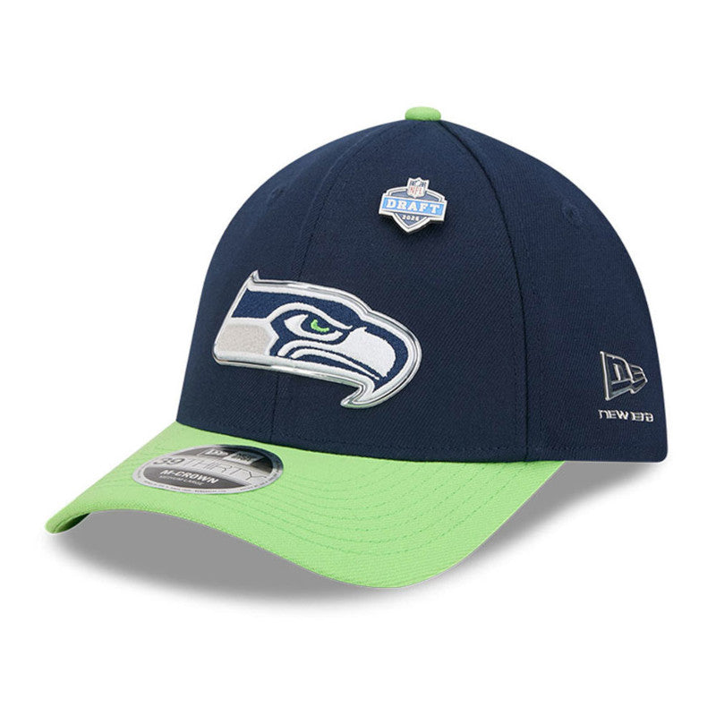 New Era 2026 NFL Draft 39THIRTY M-Crown Flex-Fit Hat Seahawks