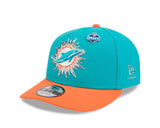 New Era 2026 NFL Draft On Stage Pre-Curved 9FIFTY Snapback Hat Dolphins