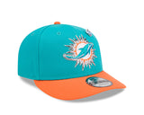 New Era 2026 NFL Draft On Stage Pre-Curved 9FIFTY Snapback Hat Dolphins
