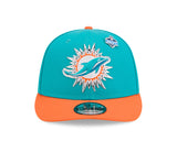 New Era 2026 NFL Draft On Stage Pre-Curved 9FIFTY Snapback Hat Dolphins