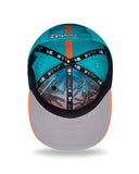 New Era 2026 NFL Draft On Stage Pre-Curved 9FIFTY Snapback Hat Dolphins