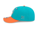 New Era 2026 NFL Draft On Stage Pre-Curved 9FIFTY Snapback Hat Dolphins