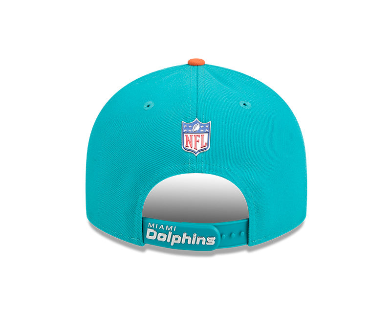 New Era 2026 NFL Draft On Stage Pre-Curved 9FIFTY Snapback Hat Dolphins