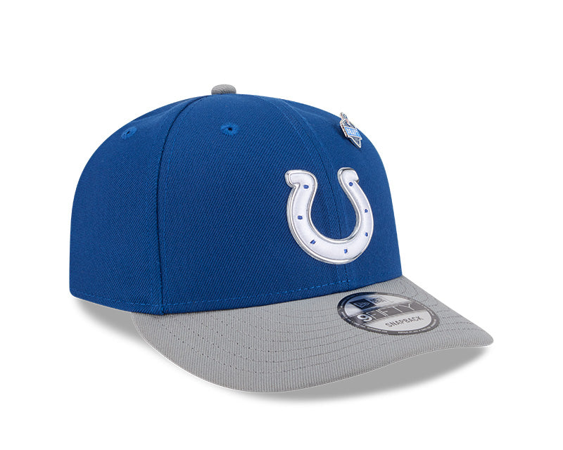 New Era 2026 NFL Draft On Stage Pre-Curved 9FIFTY Snapback Hat Colts
