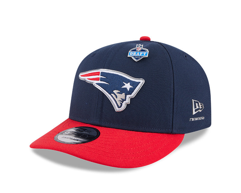 New Era 2026 NFL Draft On Stage Pre-Curved 9FIFTY Snapback Hat Patriots