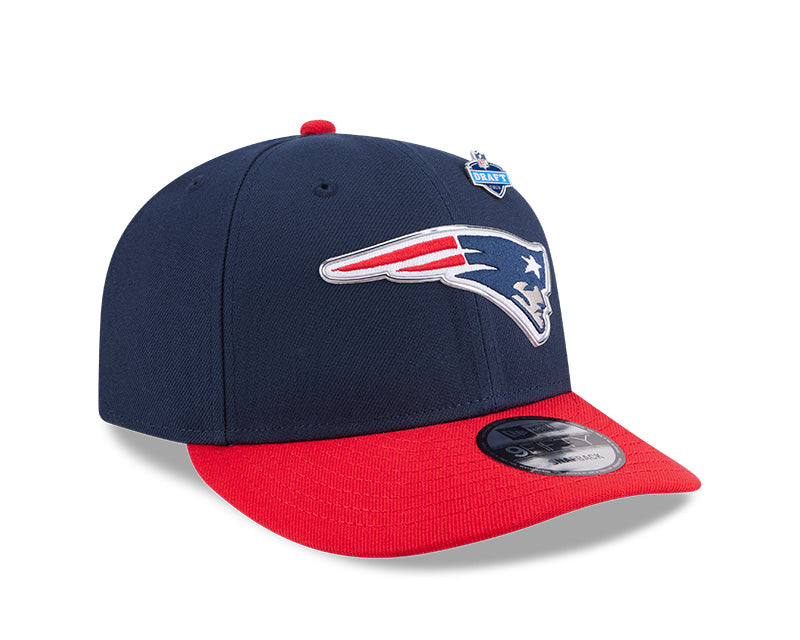 New Era 2026 NFL Draft On Stage Pre-Curved 9FIFTY Snapback Hat Patriots