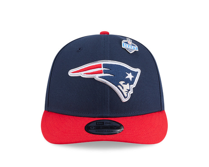 New Era 2026 NFL Draft On Stage Pre-Curved 9FIFTY Snapback Hat Patriots