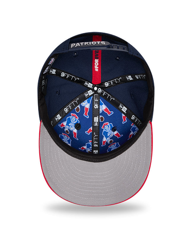 New Era 2026 NFL Draft On Stage Pre-Curved 9FIFTY Snapback Hat Patriots