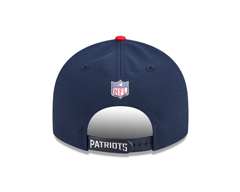 New Era 2026 NFL Draft On Stage Pre-Curved 9FIFTY Snapback Hat Patriots