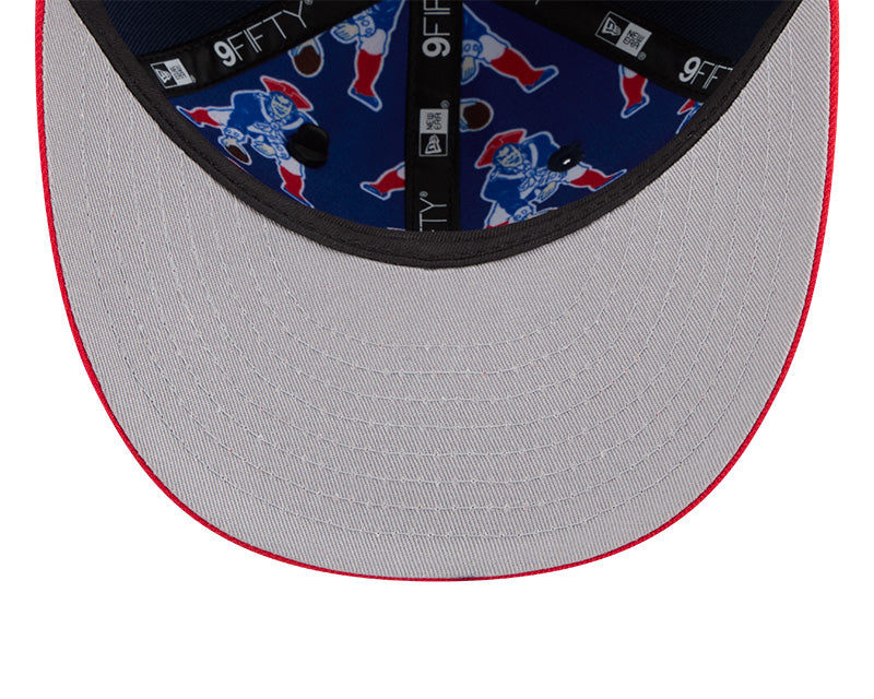 New Era 2026 NFL Draft On Stage Pre-Curved 9FIFTY Snapback Hat Patriots