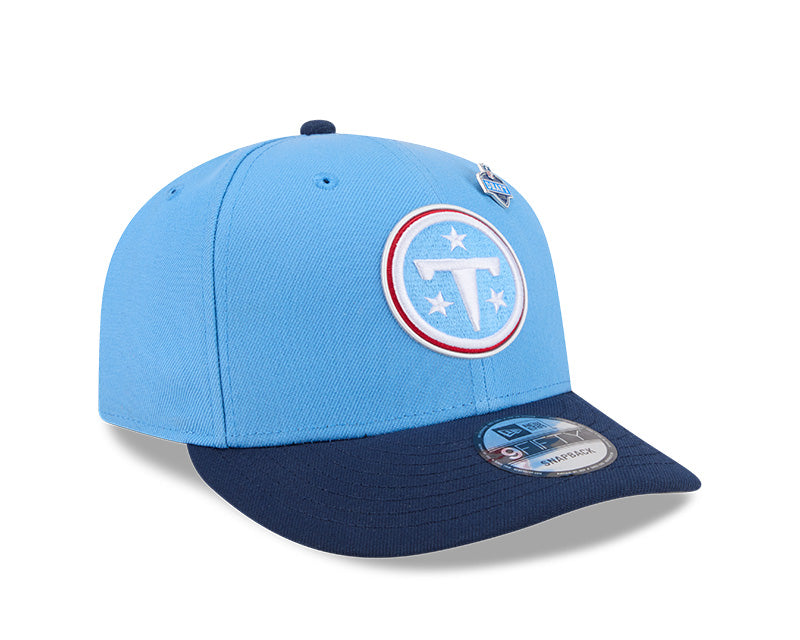 New Era 2026 NFL Draft On Stage Pre-Curved 9FIFTY Snapback Hat Titans
