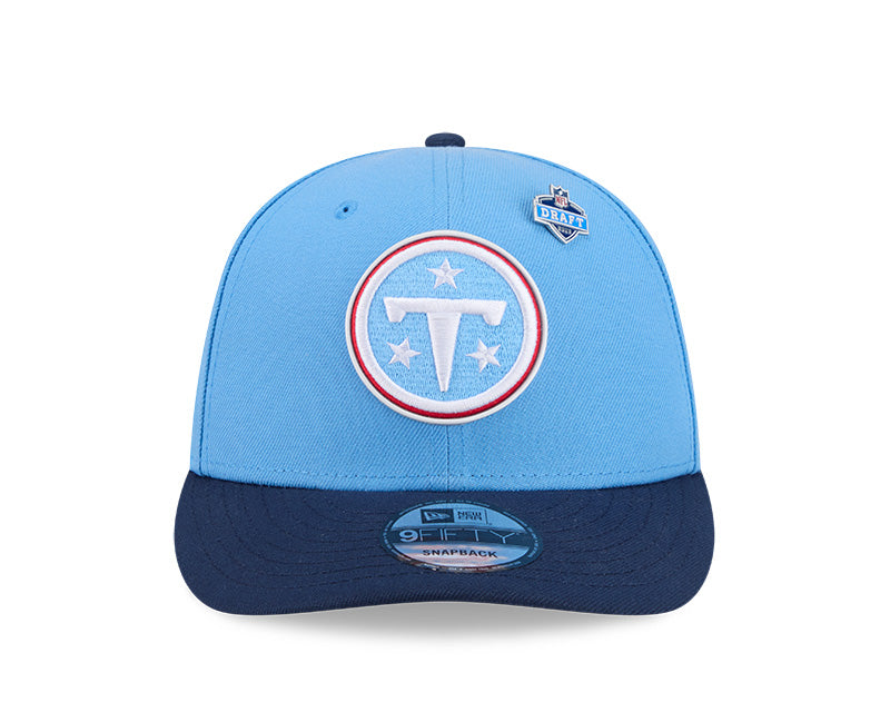 New Era 2026 NFL Draft On Stage Pre-Curved 9FIFTY Snapback Hat Titans