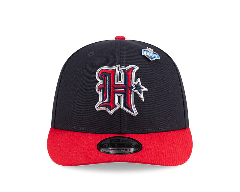 New Era 2026 NFL Draft On Stage Pre-Curved 9FIFTY Snapback Hat Texans